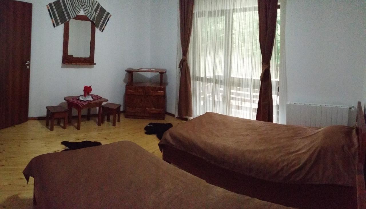 Cabana Barlogul Lupilor Villa Berevoesti Eksteriør bilde